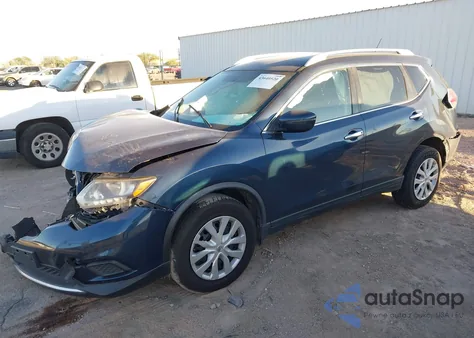 2016 Nissan Rogue S from USA, damaged, VIN JN8AT2MV8GW132772
